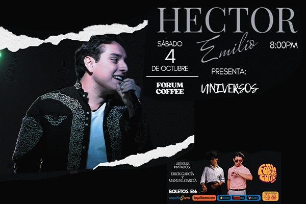EVENTO HECTOR EMILIO  'PRESENTA UNIVERSOS'